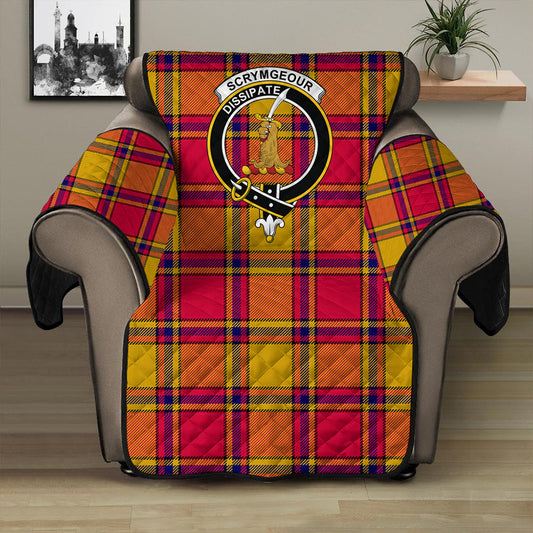 Scrymgeour Tartan Crest Sofa Protector