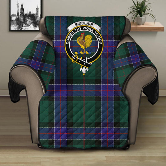 Sinclair Hunting Modern Tartan Crest Sofa Protector