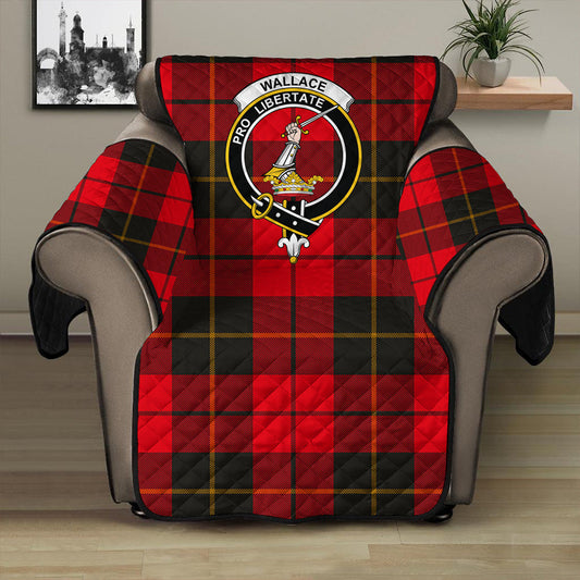 Wallace Weathered Tartan Crest Sofa Protector