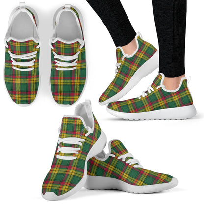 MacMillan Old Ancient Tartan Plaid Mesh Knit Sneakers