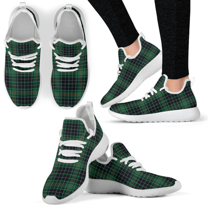 MacAulay Hunting Ancient Tartan Plaid Mesh Knit Sneakers