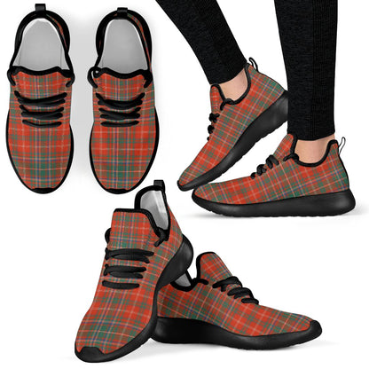 MacDougall Ancient Tartan Plaid Mesh Knit Sneakers