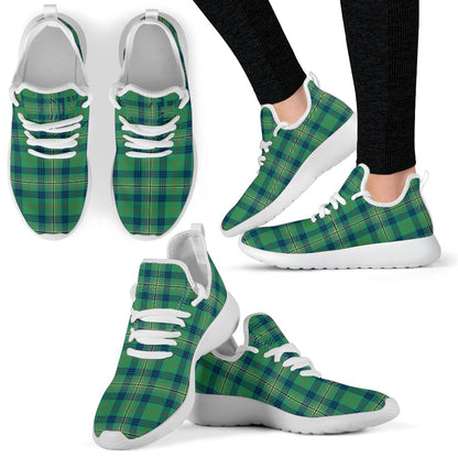 Kennedy Ancient Tartan Plaid Mesh Knit Sneakers