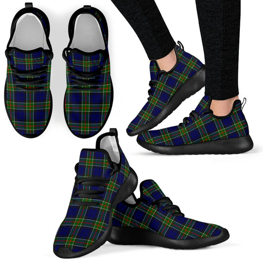 Colquhoun Modern Tartan Plaid Mesh Knit Sneakers