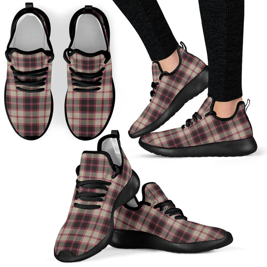 MacPherson Hunting Ancient Tartan Plaid Mesh Knit Sneakers