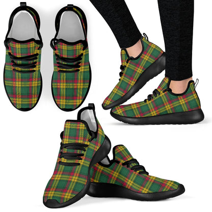 MacMillan Old Ancient Tartan Plaid Mesh Knit Sneakers