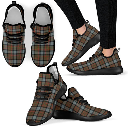 MacLaren Weathered Tartan Plaid Mesh Knit Sneakers