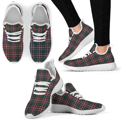 MacFarlane Hunting Modern Tartan Plaid Mesh Knit Sneakers