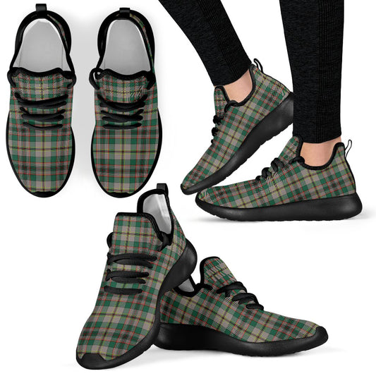 Craig Ancient Tartan Plaid Mesh Knit Sneakers