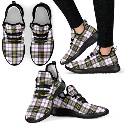 MacPherson Dress Modern Tartan Plaid Mesh Knit Sneakers