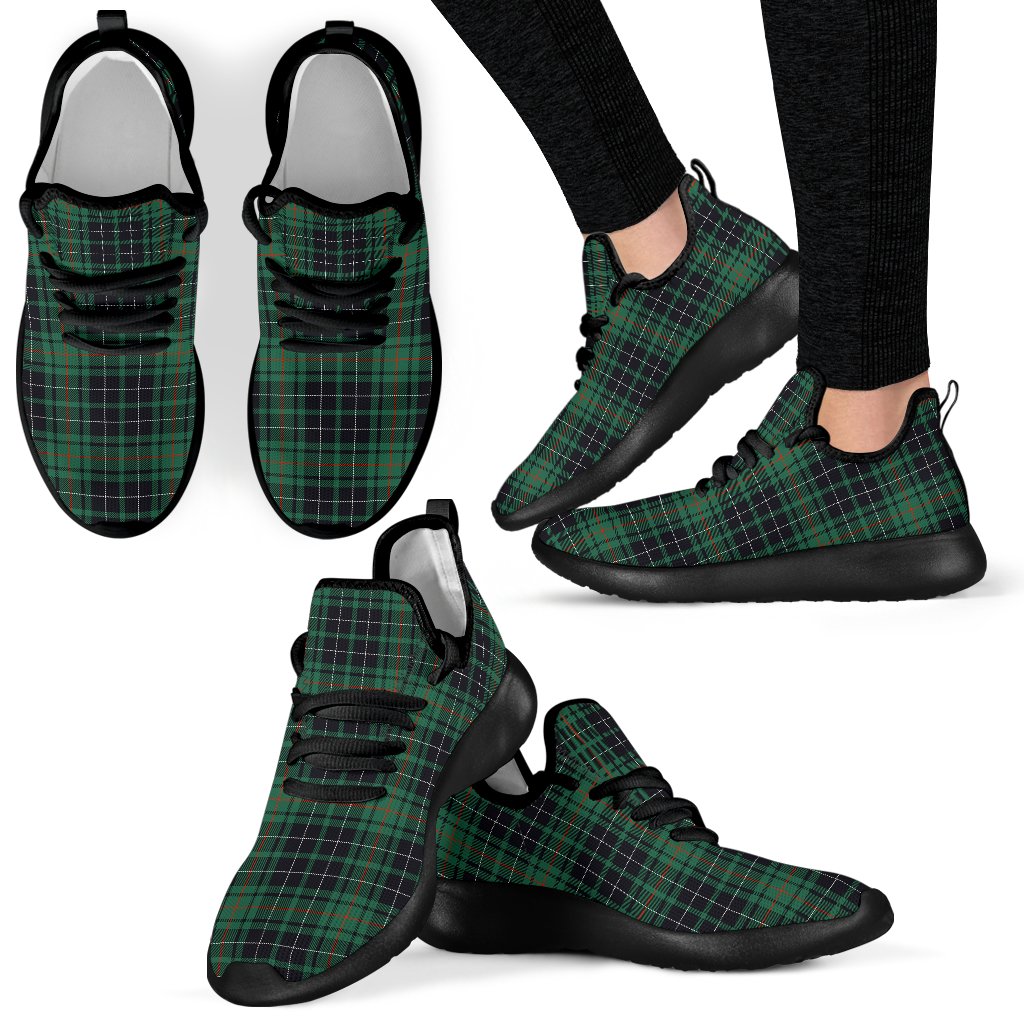 MacAulay Hunting Ancient Tartan Plaid Mesh Knit Sneakers