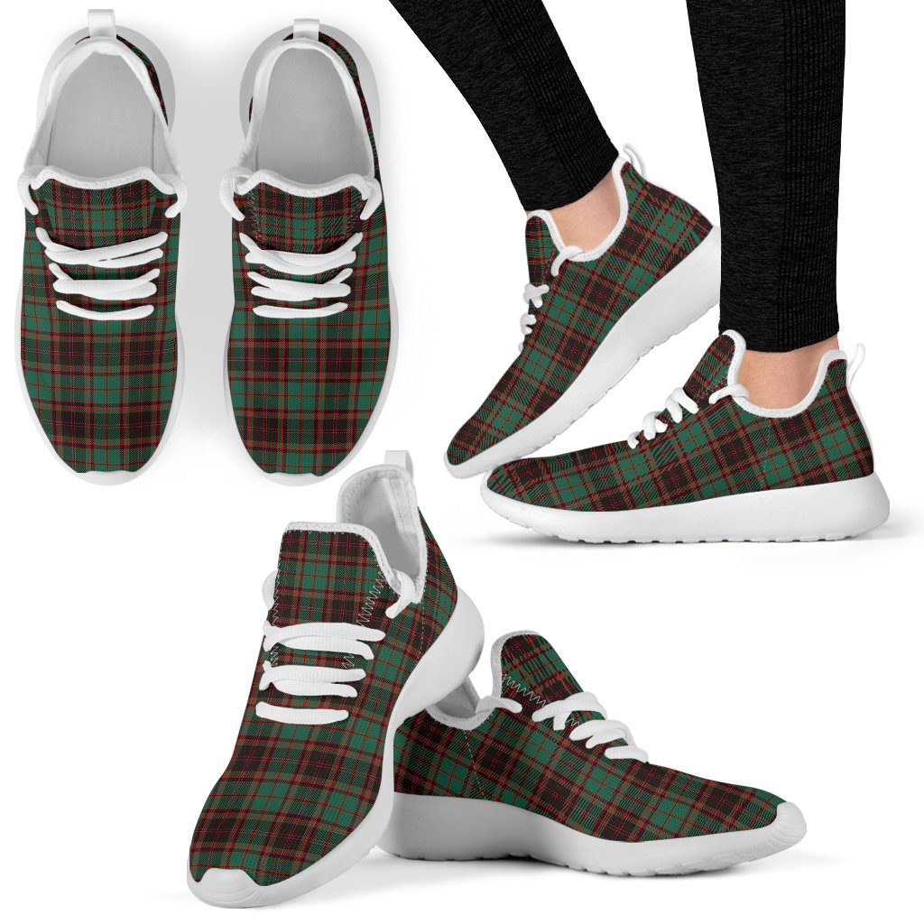 Buchan Ancient Tartan Plaid Mesh Knit Sneakers