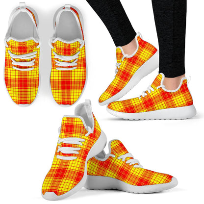 MacMillan Clan Tartan Plaid Mesh Knit Sneakers