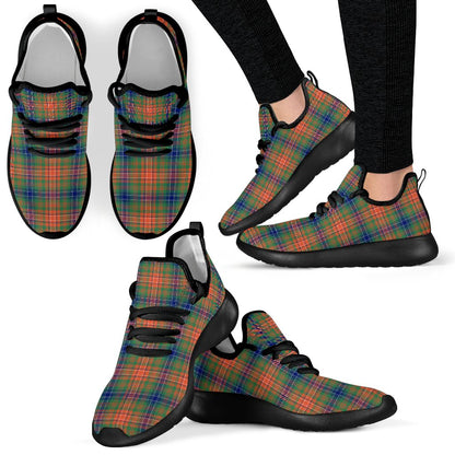 Wilson Ancient Tartan Plaid Mesh Knit Sneakers