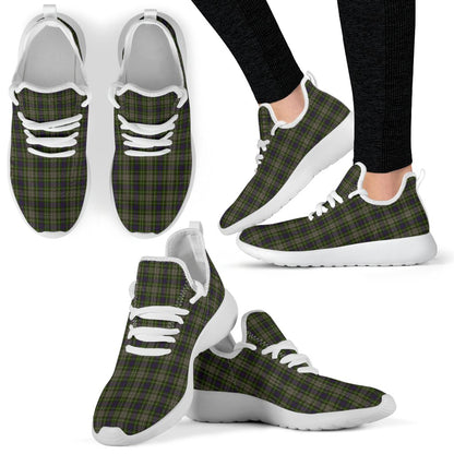 Davidson Tulloch Dress Tartan Plaid Mesh Knit Sneakers