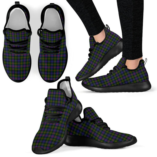 Murray of Atholl Modern Tartan Plaid Mesh Knit Sneakers