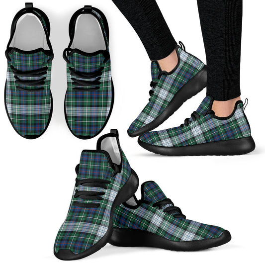 MacKenzie Dress Ancient Tartan Plaid Mesh Knit Sneakers