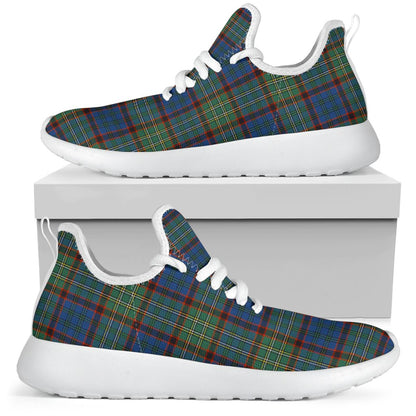 Nicolson Hunting Ancient Tartan Plaid Mesh Knit Sneakers