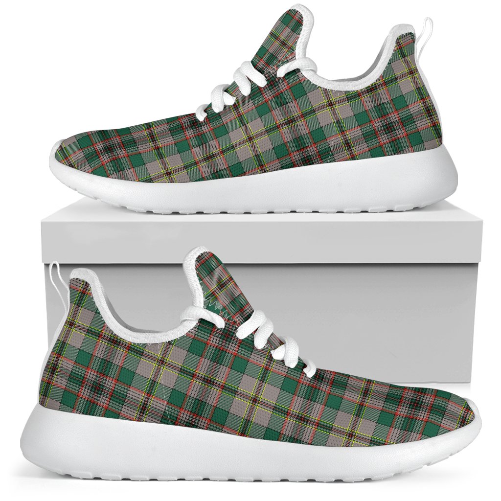 Craig Ancient Tartan Plaid Mesh Knit Sneakers