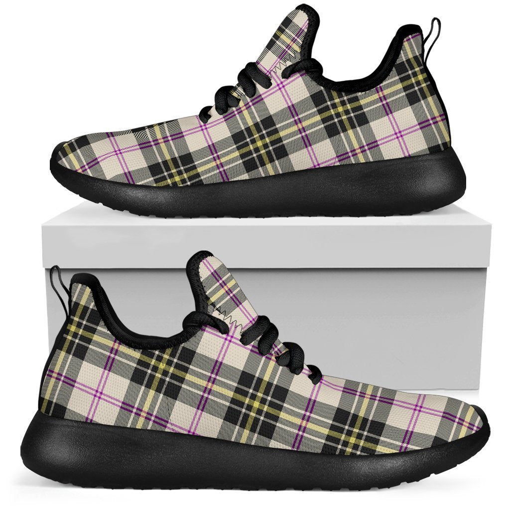 MacPherson Dress Ancient Tartan Plaid Mesh Knit Sneakers