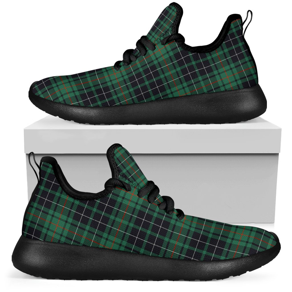 MacAulay Hunting Ancient Tartan Plaid Mesh Knit Sneakers