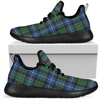 MacRae Hunting Ancient Tartan Plaid Mesh Knit Sneakers