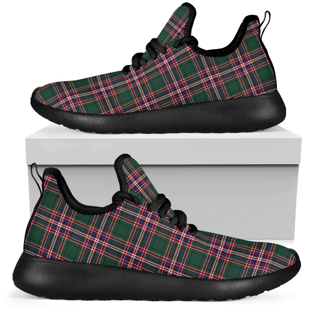 MacFarlane Hunting Modern Tartan Plaid Mesh Knit Sneakers