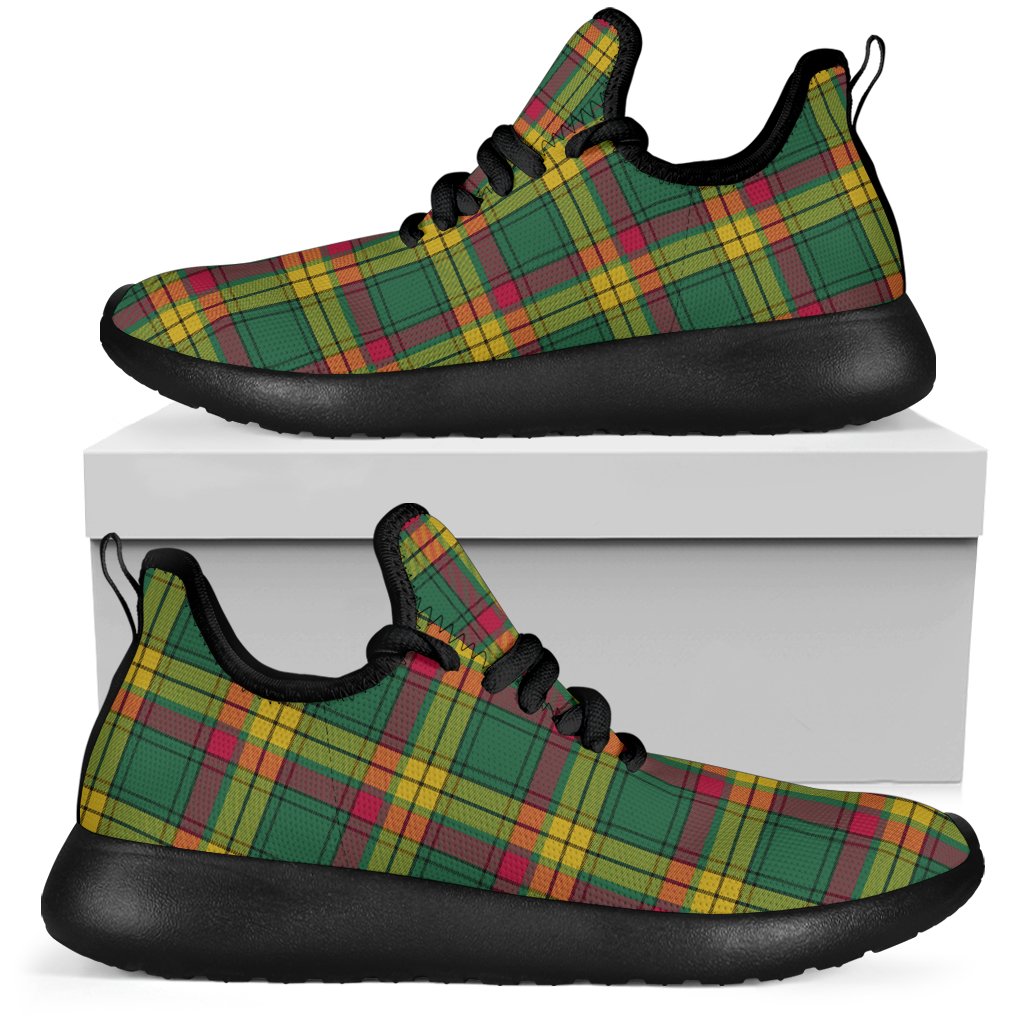 MacMillan Old Ancient Tartan Plaid Mesh Knit Sneakers