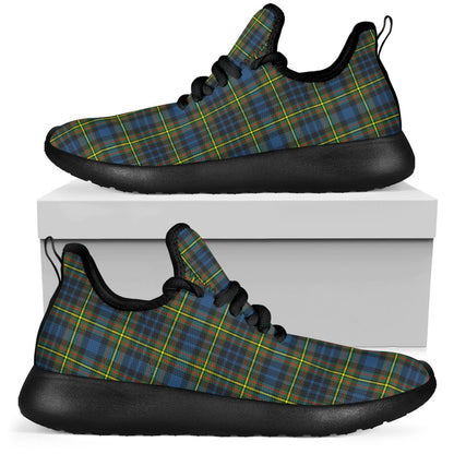 MacLellan Ancient Tartan Plaid Mesh Knit Sneakers