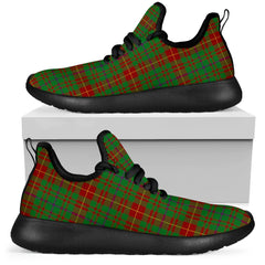 Fulton Tartan Plaid Mesh Knit Sneakers