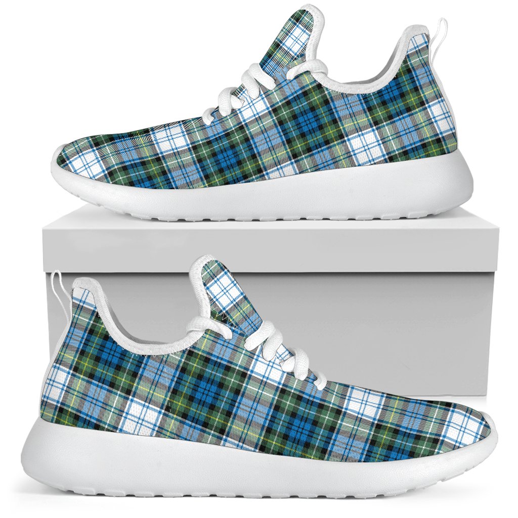 Campbell Dress Ancient Tartan Plaid Mesh Knit Sneakers