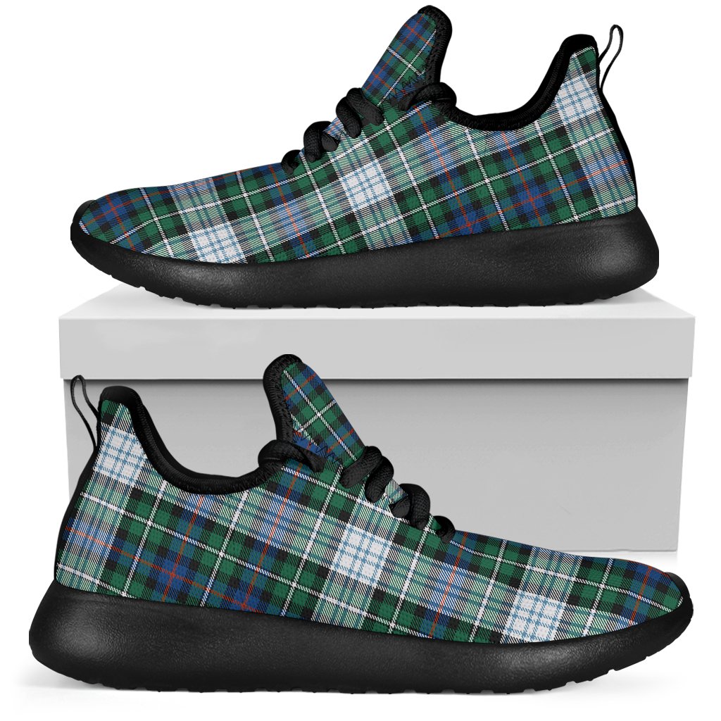 MacKenzie Dress Ancient Tartan Plaid Mesh Knit Sneakers