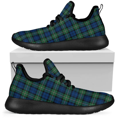 Forbes Ancient Tartan Plaid Mesh Knit Sneakers