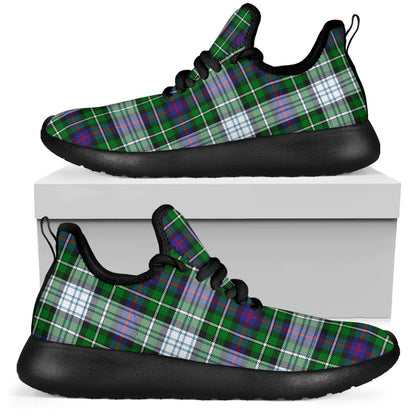 MacKenzie Dress Modern Tartan Plaid Mesh Knit Sneakers