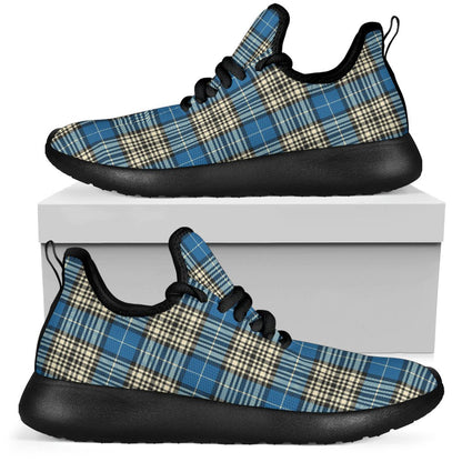 Napier Ancient Tartan Plaid Mesh Knit Sneakers