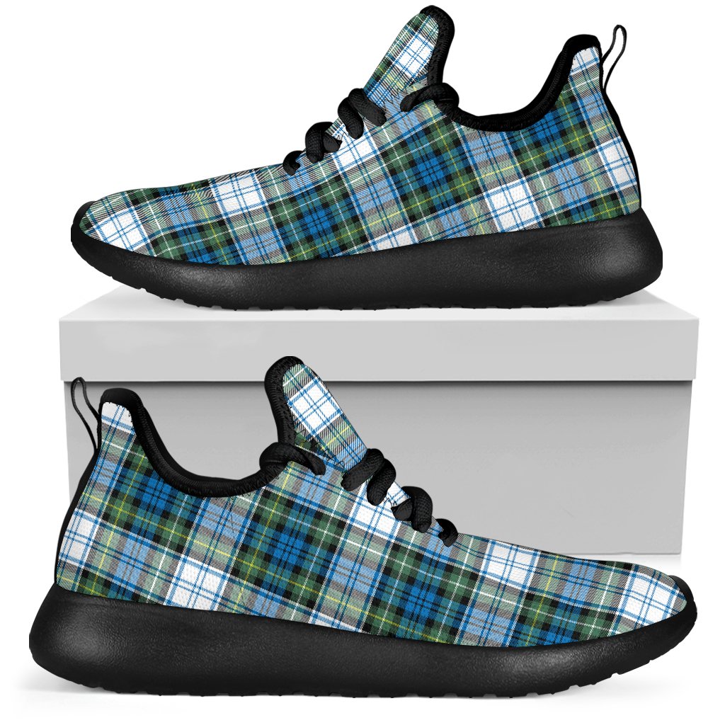 Campbell Dress Ancient Tartan Plaid Mesh Knit Sneakers