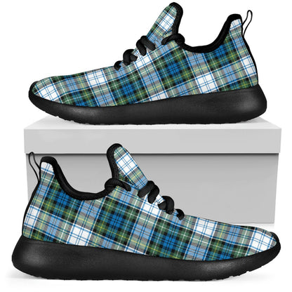 Campbell Dress Ancient Tartan Plaid Mesh Knit Sneakers