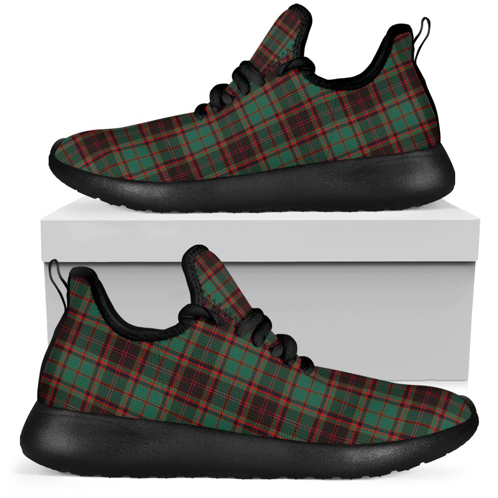 Buchan Ancient Tartan Plaid Mesh Knit Sneakers