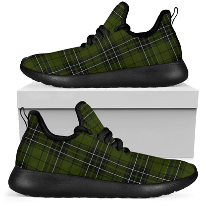 MacLean Hunting Tartan Plaid Mesh Knit Sneakers