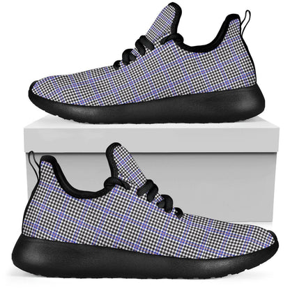 Sir Walter Scott Tartan Plaid Mesh Knit Sneakers