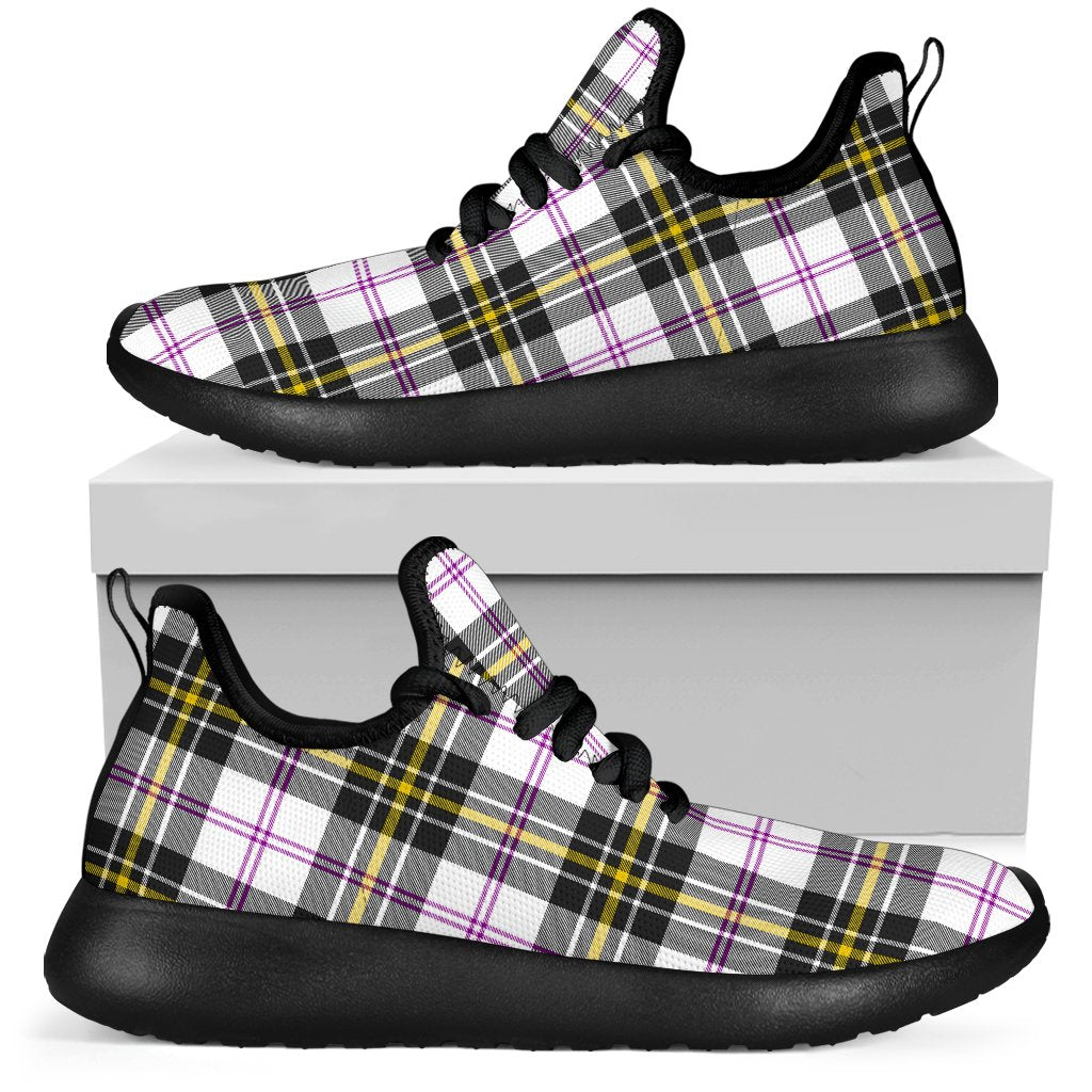 MacPherson Dress Modern Tartan Plaid Mesh Knit Sneakers