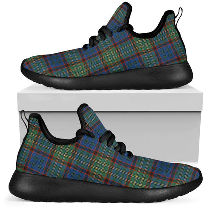 Nicolson Hunting Ancient Tartan Plaid Mesh Knit Sneakers