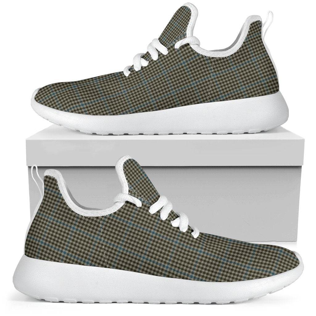 Haig Check Tartan Plaid Mesh Knit Sneakers