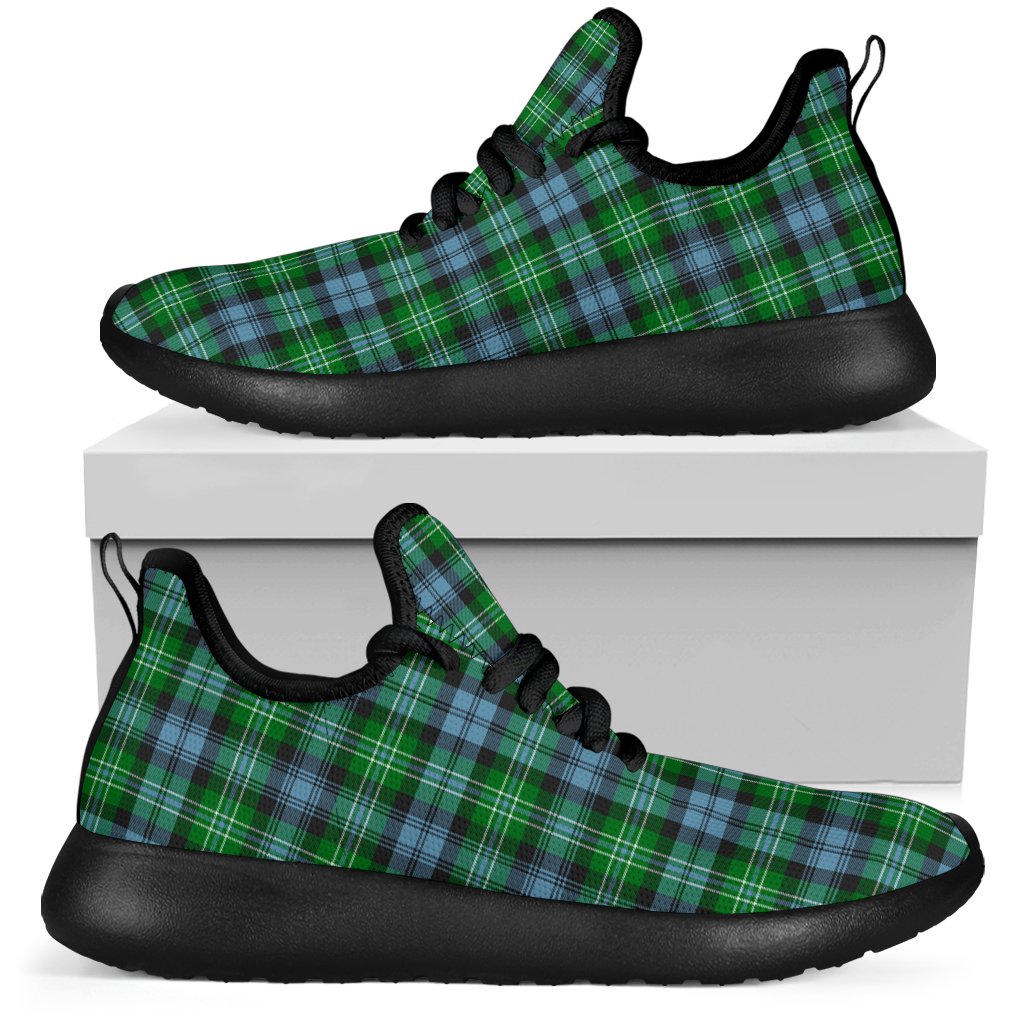 Arbuthnot Ancient Tartan Plaid Mesh Knit Sneakers