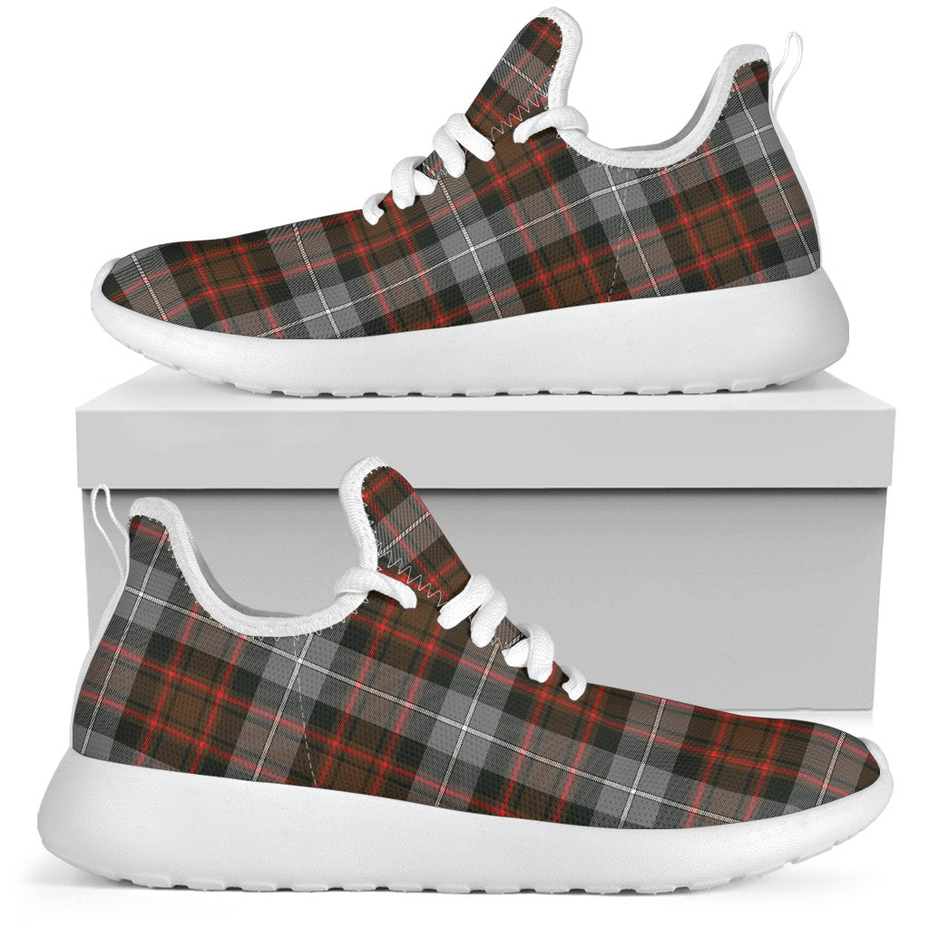 MacRae Hunting Weathered Tartan Plaid Mesh Knit Sneakers