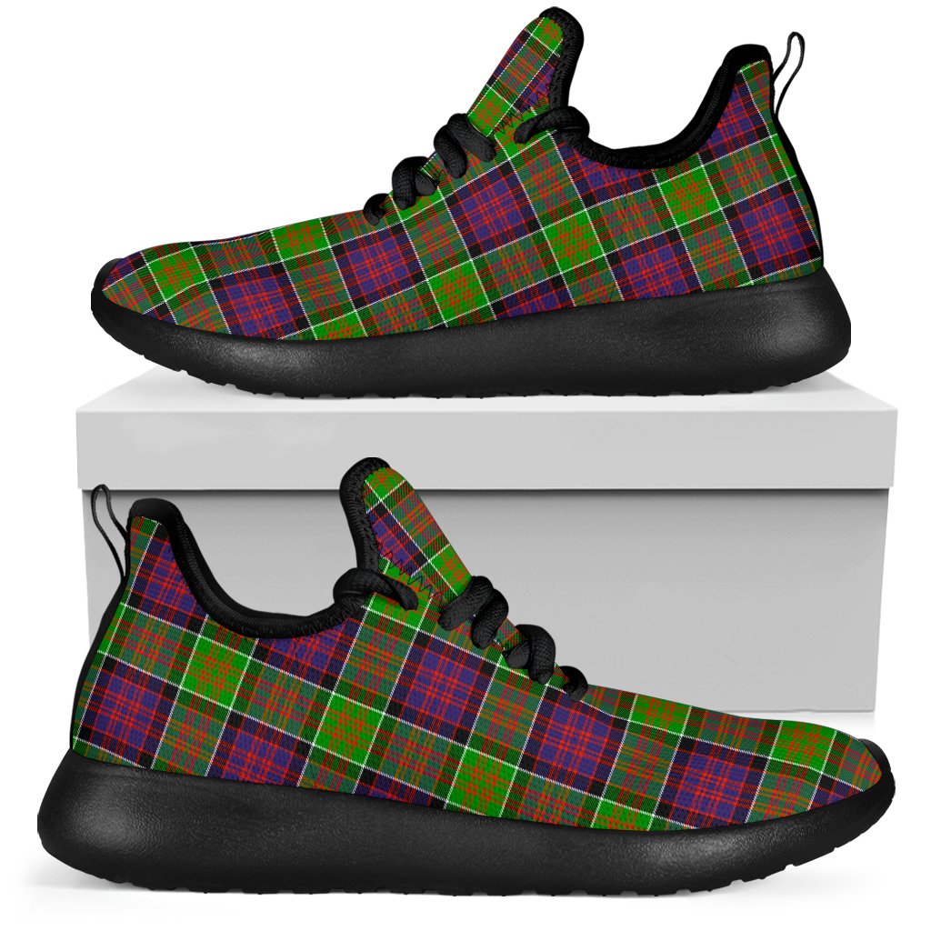 MacDonald of Clanranald Tartan Plaid Mesh Knit Sneakers