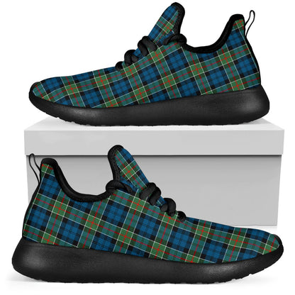 Colquhoun Ancient Tartan Plaid Mesh Knit Sneakers