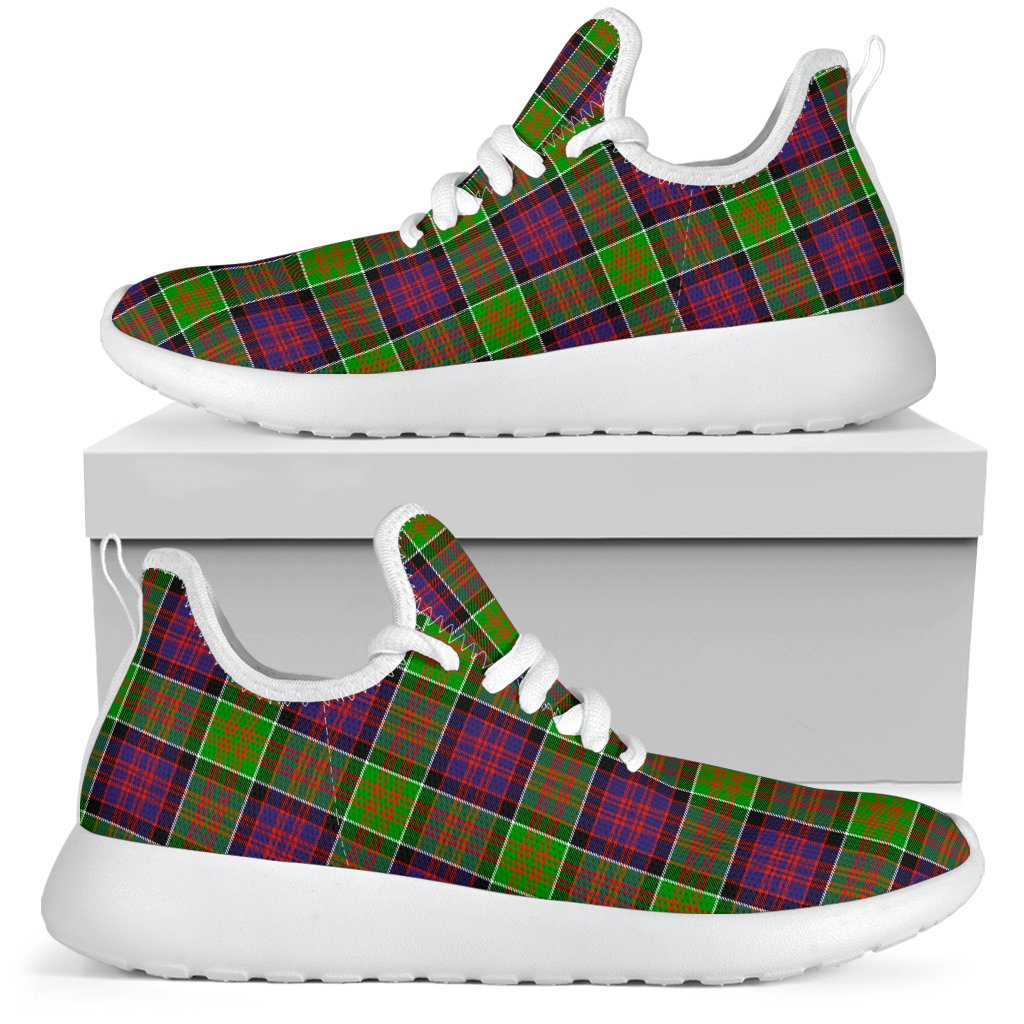 MacDonald of Clanranald Tartan Plaid Mesh Knit Sneakers