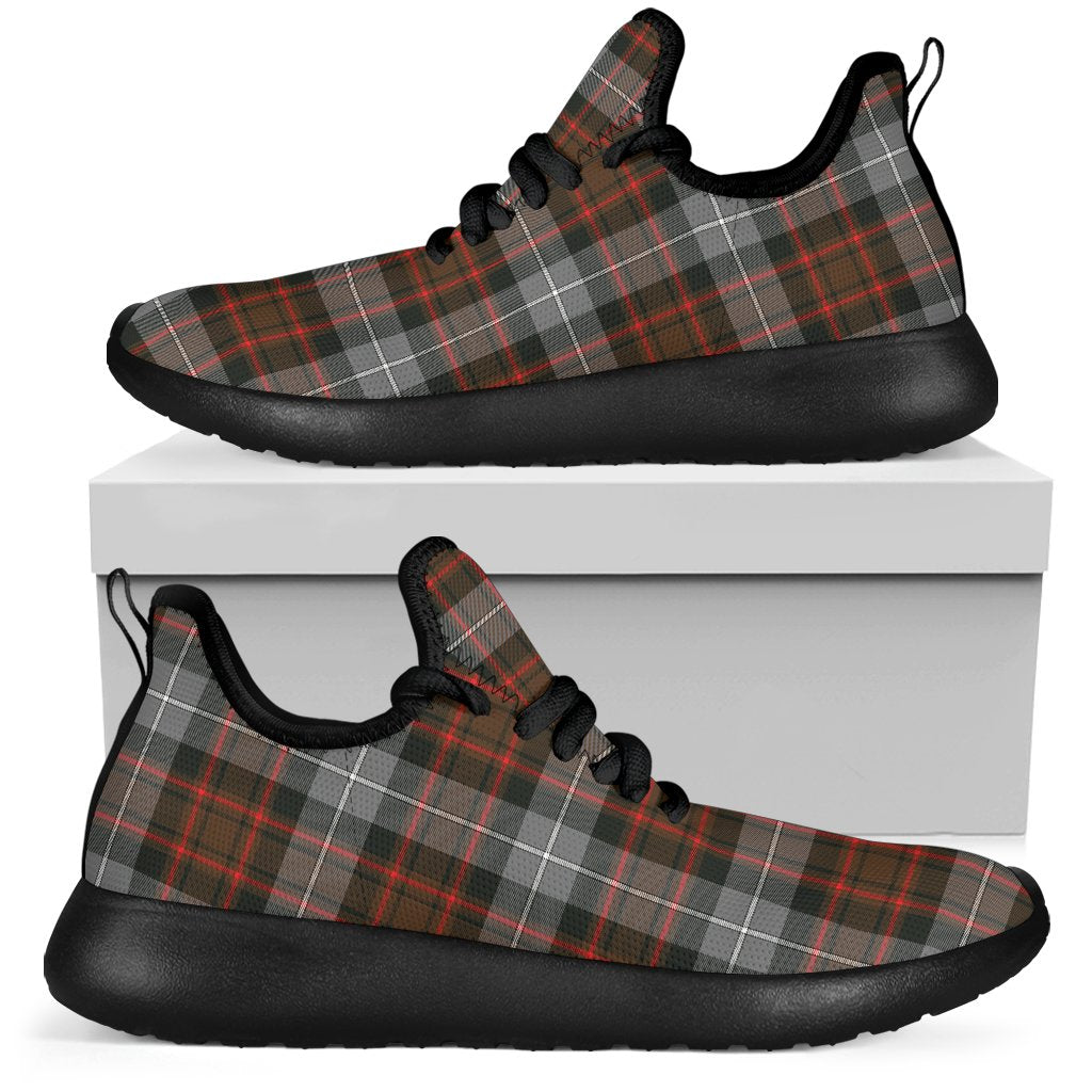 MacRae Hunting Weathered Tartan Plaid Mesh Knit Sneakers