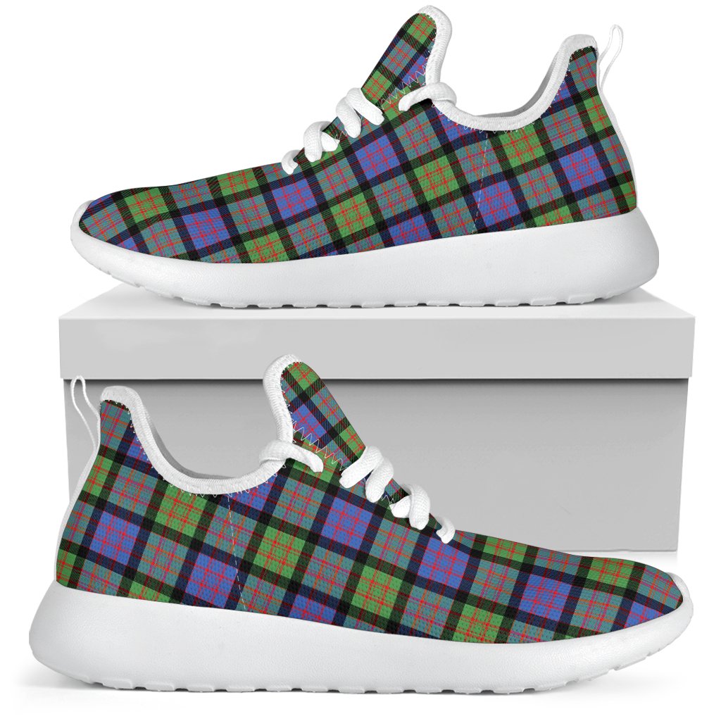 MacDonald Ancient Tartan Plaid Mesh Knit Sneakers
